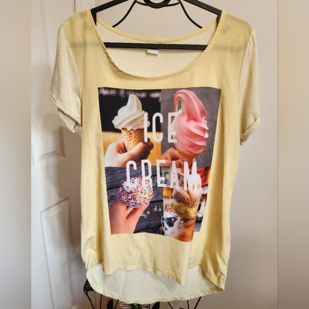 Ice cream t-shirt‎
